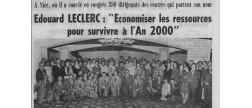 avril : Le congrès de Nice rassemb- 1973 - Histoire E.Leclerc 