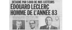 Edouard Leclerc est élu "Bret- 1983 - Histoire E.Leclerc 