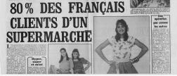 Les Français sont désormais major- 1982 - Histoire E.Leclerc 